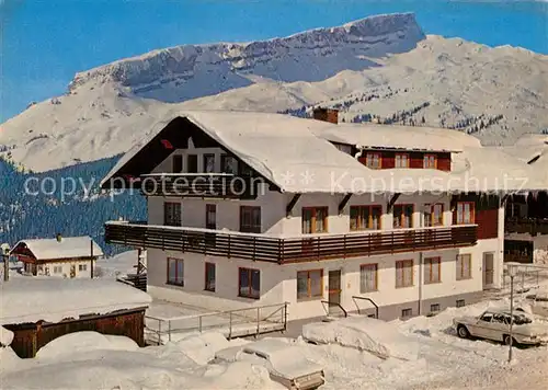 AK / Ansichtskarte Riezlern_Kleinwalsertal_Vorarlberg Gaestehaus Haberstock Riezlern_Kleinwalsertal