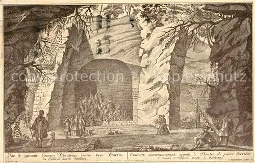 AK / Ansichtskarte Salzburg_Oesterreich Steinernes Theater Salzburg_Oesterreich