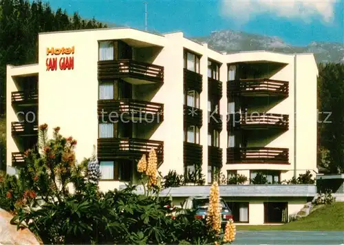 AK / Ansichtskarte St_Moritz_GR Hotel San Gian St_Moritz_GR