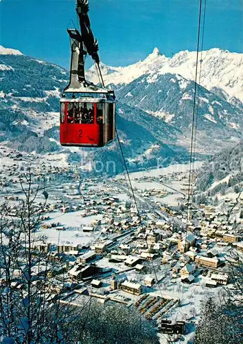 AK / Ansichtskarte Schruns_Vorarlberg Hochjochbahn Bergbahn Blick auf Zimba Vandanser Wand Montafon Schruns Vorarlberg
