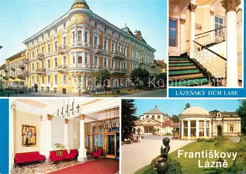 AK / Ansichtskarte Frantiskovy_Lazne Lazensky Dum Labe Kurhaus Hotel Frantiskovy_Lazne