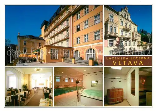 AK / Ansichtskarte Marianske_Lazne Lazenska Lecebna Vltava Kurhotel Marianske_Lazne