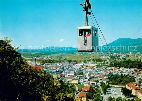 AK / Ansichtskarte Hallein Seilbahn zum Salzbergwerk Duerrnberg Hallein