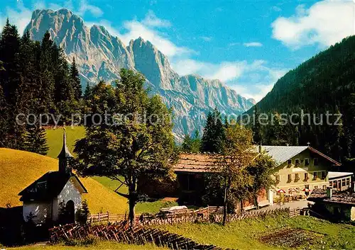 AK / Ansichtskarte Weissbach_Lofer Hirschbuehel Mooswacht Weissbach Lofer