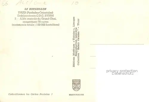 AK / Ansichtskarte Thuir Le Roussillon Thuir