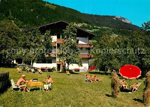 AK / Ansichtskarte Finkenberg_Tirol Rieserhof Liegewiese Finkenberg Tirol