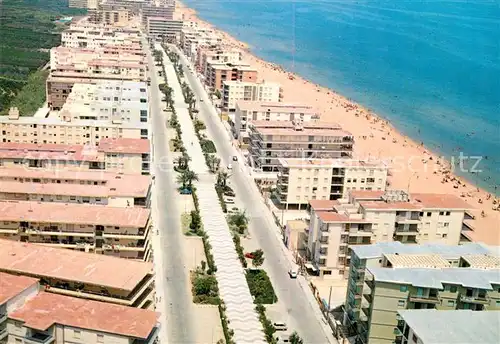 AK / Ansichtskarte Valencia_Valenciana Tabernes de Valldigna Fliegeraufnahme Valencia_Valenciana