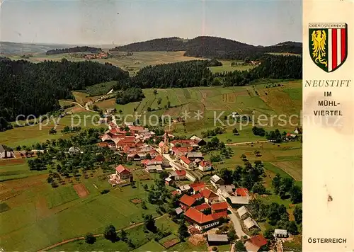 AK / Ansichtskarte Neustift_Muehlkreis Fliegeraufnahme mit Rannatalsperre Neustift_Muehlkreis