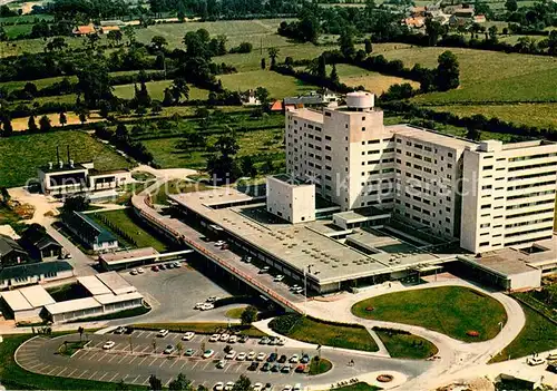 AK / Ansichtskarte Saint_Lo Hopital memorial France Etats Unis Vue aerienne Saint_Lo