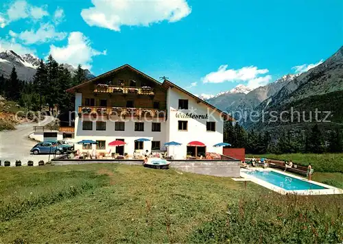 AK / Ansichtskarte Soelden_oetztal Gasthof Waldesruh Soelden oetztal