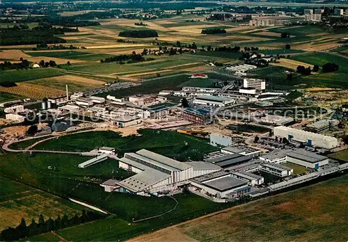 AK / Ansichtskarte Genf_GE Europaeische Organisation fuer Kernforschung CERN Fliegeraufnahme Genf_GE