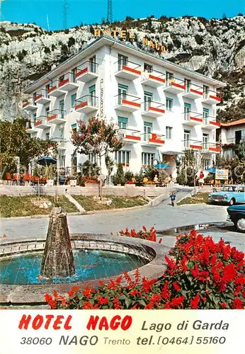 AK / Ansichtskarte Nago_Lago_di_Garda Hotel Nago Nago_Lago_di_Garda