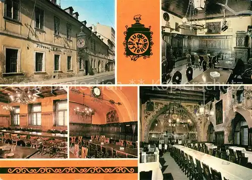 AK / Ansichtskarte Praha_Prahy_Prague Pivovar U Flekue Restaurant Praha_Prahy_Prague