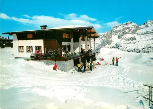 AK / Ansichtskarte Dolomiti_di_Brenta Hotel Dosson Winter Dolomiti_di_Brenta