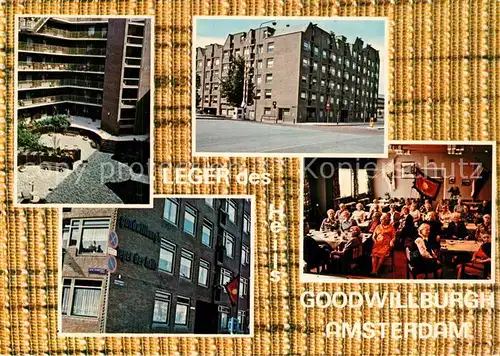 AK / Ansichtskarte Amsterdam_Niederlande Leger des Heils Goodwillburgh Amsterdam_Niederlande