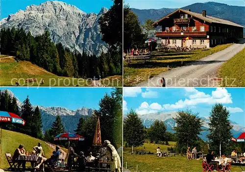AK / Ansichtskarte Leogang Jausenstation Priesteregg Leogang