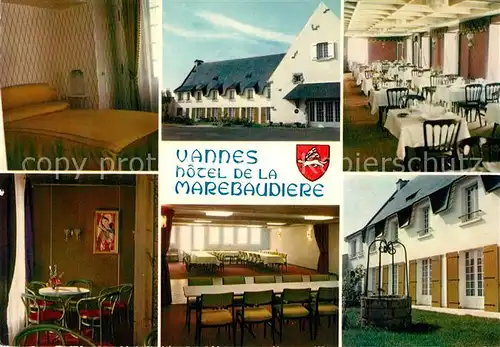 AK / Ansichtskarte Vannes Restaurant la Maree Bleue Hotel la Marebaudiere Vannes