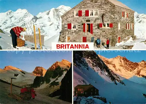 AK / Ansichtskarte Britanniahuette Panorama Britanniahuette