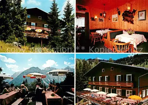 AK / Ansichtskarte Brand_Bludenz Berghof Melkboden Brand Bludenz