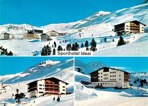AK / Ansichtskarte Hochgurgl Sporthotel Ideal Winter Hochgurgl