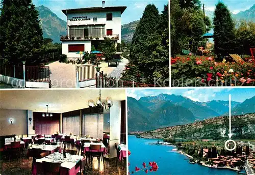 AK / Ansichtskarte Torbole_Lago_di_Garda Villa Claudia Pension Torbole_Lago_di_Garda