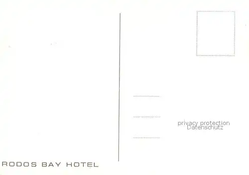 AK / Ansichtskarte Rodos Hotel Bay Rodos