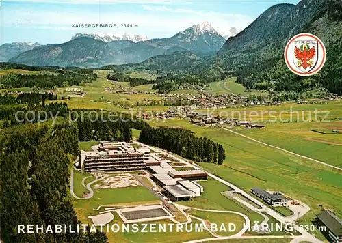 AK / Ansichtskarte Bad_Haering_Tirol REHA Zentrum Haering Fliegeraufnahme Bad_Haering_Tirol