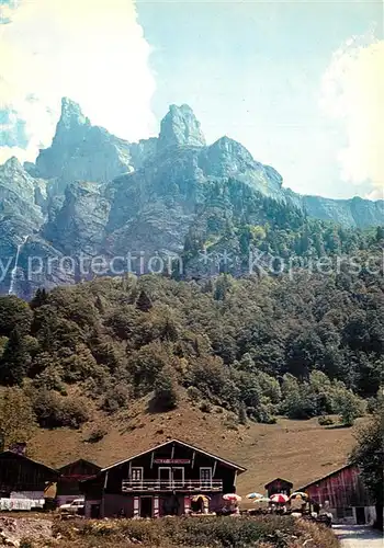 AK / Ansichtskarte Sixt Fer a Cheval Restaurant du Frenalay Sixt Fer a Cheval