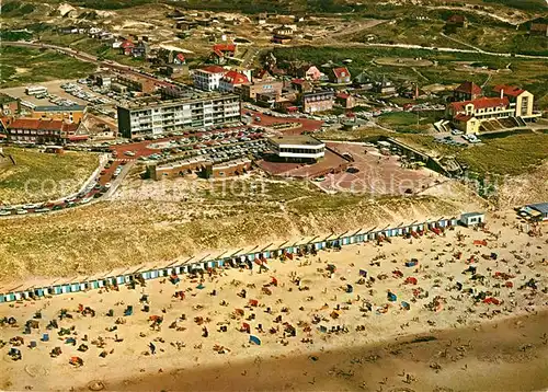 AK / Ansichtskarte Bergen_aan_Zee Fliegeraufnahme Strand Bergen_aan_Zee