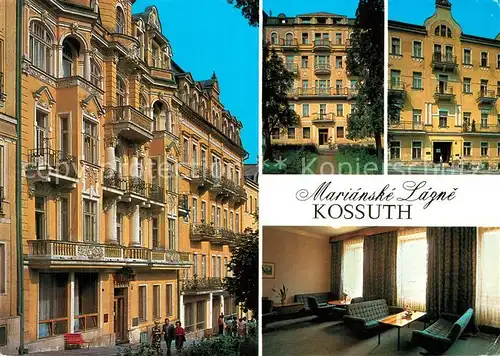 AK / Ansichtskarte Marianske_Lazne Zotavovna ROH Kossuth Marianske_Lazne
