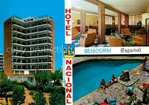 AK / Ansichtskarte Benidorm Hotel Nacional Benidorm