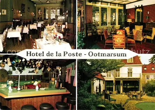 AK / Ansichtskarte Ootmarsum Hotel de la Poste Ootmarsum