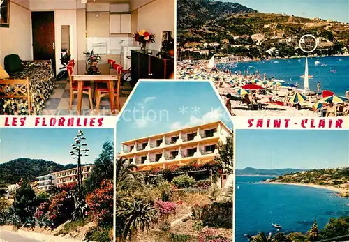 AK / Ansichtskarte Le_Lavandou Les Floralies Saint Clair Appartements meubles  Le_Lavandou
