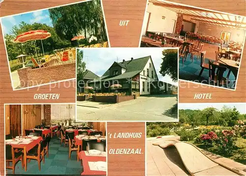 AK / Ansichtskarte Oldenzaal Hotel Cafe Restaurant Landhuis Oldenzaal