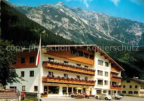 AK / Ansichtskarte Steeg_Tirol Hotel Post Cafe Pension Steeg Tirol