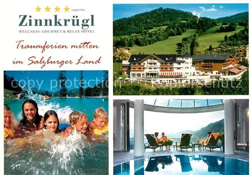 AK / Ansichtskarte Alpendorf_St_Johann Wellness Gourmet Relax Hotel Zinnkruegl Alpendorf_St_Johann
