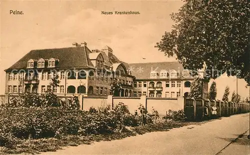 AK / Ansichtskarte Peine Neues Krankenhaus Peine