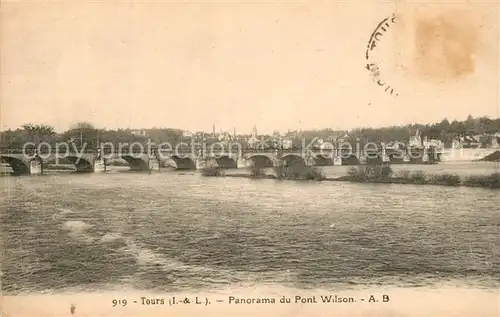 AK / Ansichtskarte Tours_Indre et Loire Pont Wilson Tours Indre et Loire