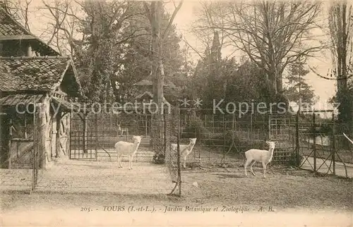 AK / Ansichtskarte Tours_Indre et Loire Jardin Botanique et Zoologique Tours Indre et Loire