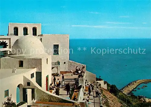 AK / Ansichtskarte Sidi_Bou_Said Caf? Sidi Chebaan Sidi_Bou_Said