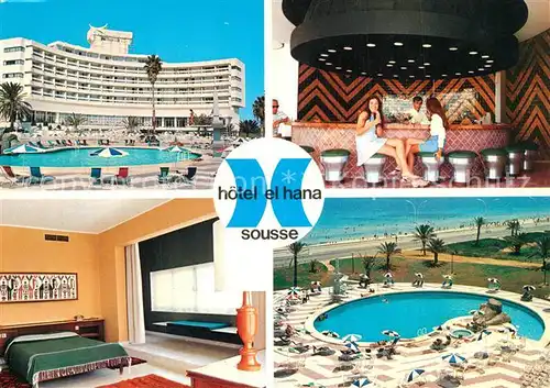 AK / Ansichtskarte Sousse Hotel el Hana Sousse