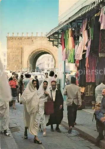 AK / Ansichtskarte Tunis La Port de France Tunis