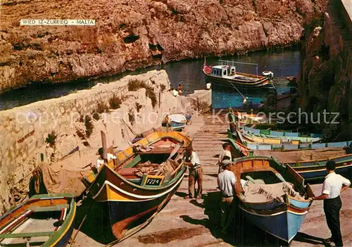 AK / Ansichtskarte Wied_iz Zurrieq Hafen Boote Wied iz Zurrieq