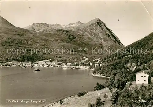 AK / Ansichtskarte Lyngseidet Partie am Wasser Lyngseidet