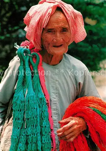AK / Ansichtskarte Saigon Hawker Vendeuse saigon