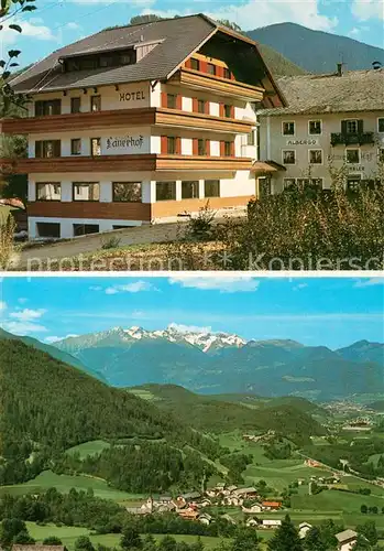 AK / Ansichtskarte Montal_St_Lorenzen Hotel Laner Hof Landschaftspanorama Alpen Montal_St_Lorenzen