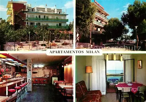 AK / Ansichtskarte Segur_de_Calafell Apartamentos Milan Segur_de_Calafell