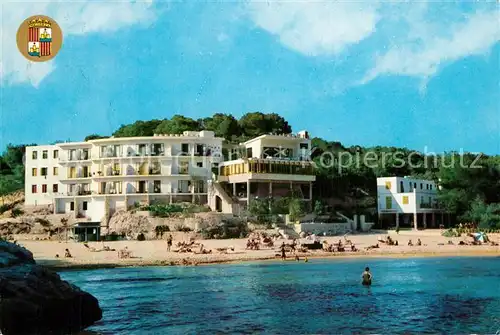 AK / Ansichtskarte Santanyi_Islas_Baleares Playa Hotel Santanyi_Islas_Baleares