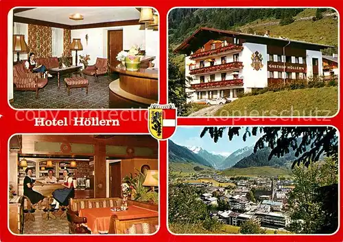 AK / Ansichtskarte Bruck_Grossglocknerstrasse Hotel Gaestehaus Hoellern Gesamtansicht mit Alpenpanorama Bruck