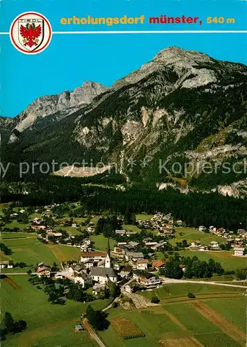 AK / Ansichtskarte Muenster_Tirol Erholungsort im Inntal am Fusse des Rofangebirges Muenster_Tirol